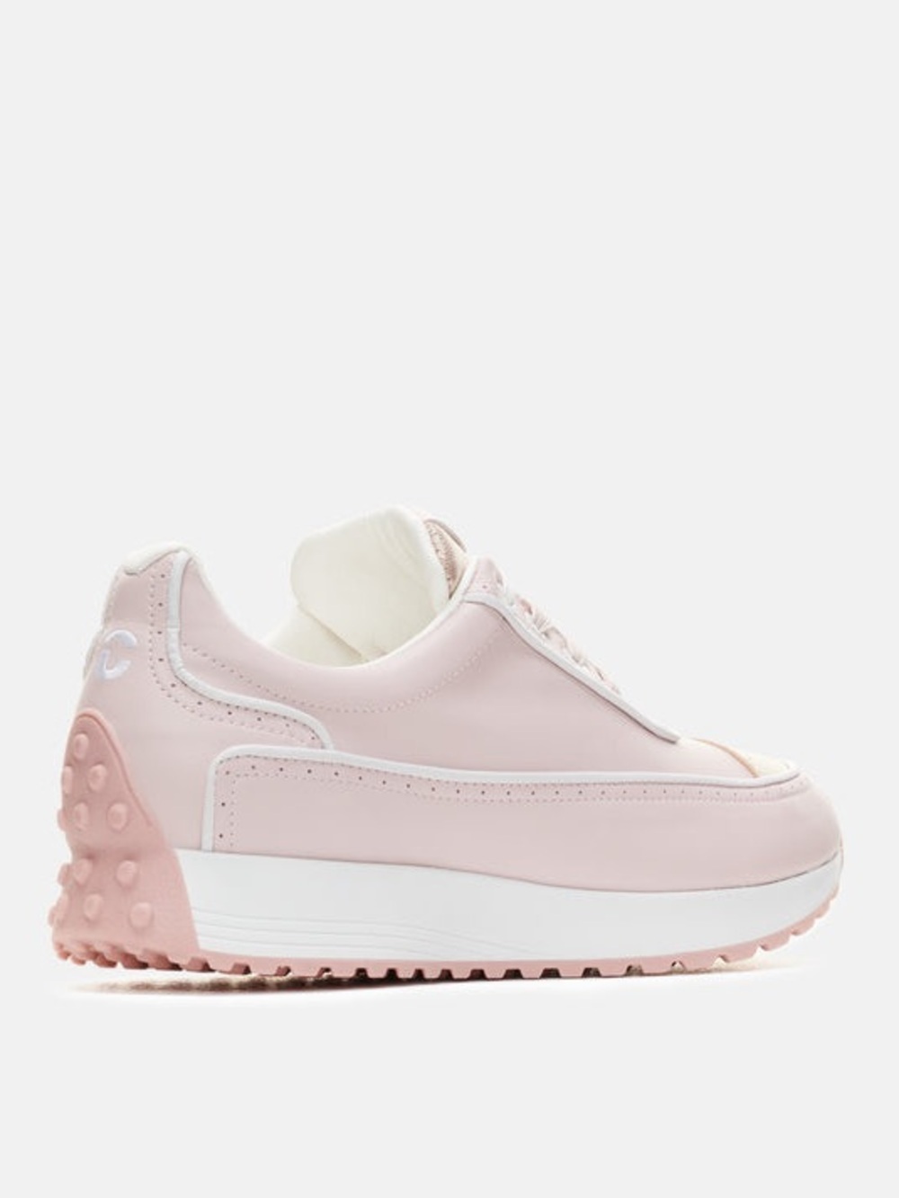 Women's Soft Pink Platform SneakerB33